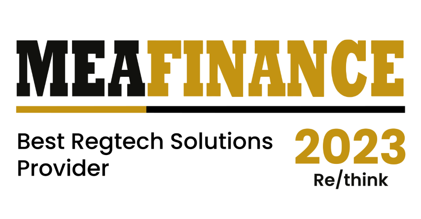 Re/think winner of the meafinance regtech solutions award 2023