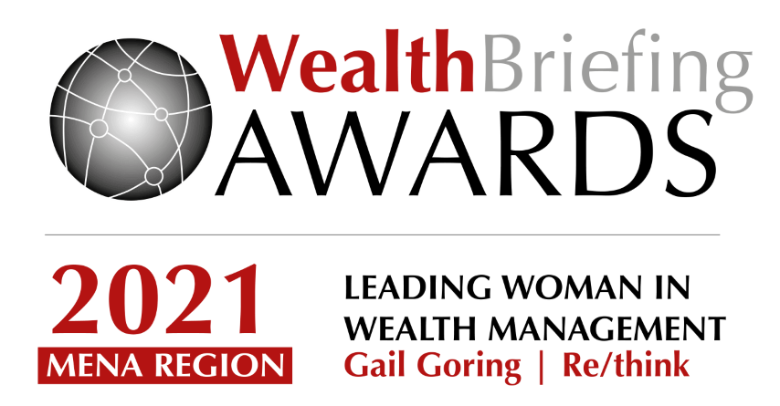 Re/think winner of the wealth briefing awarda mena region 2021